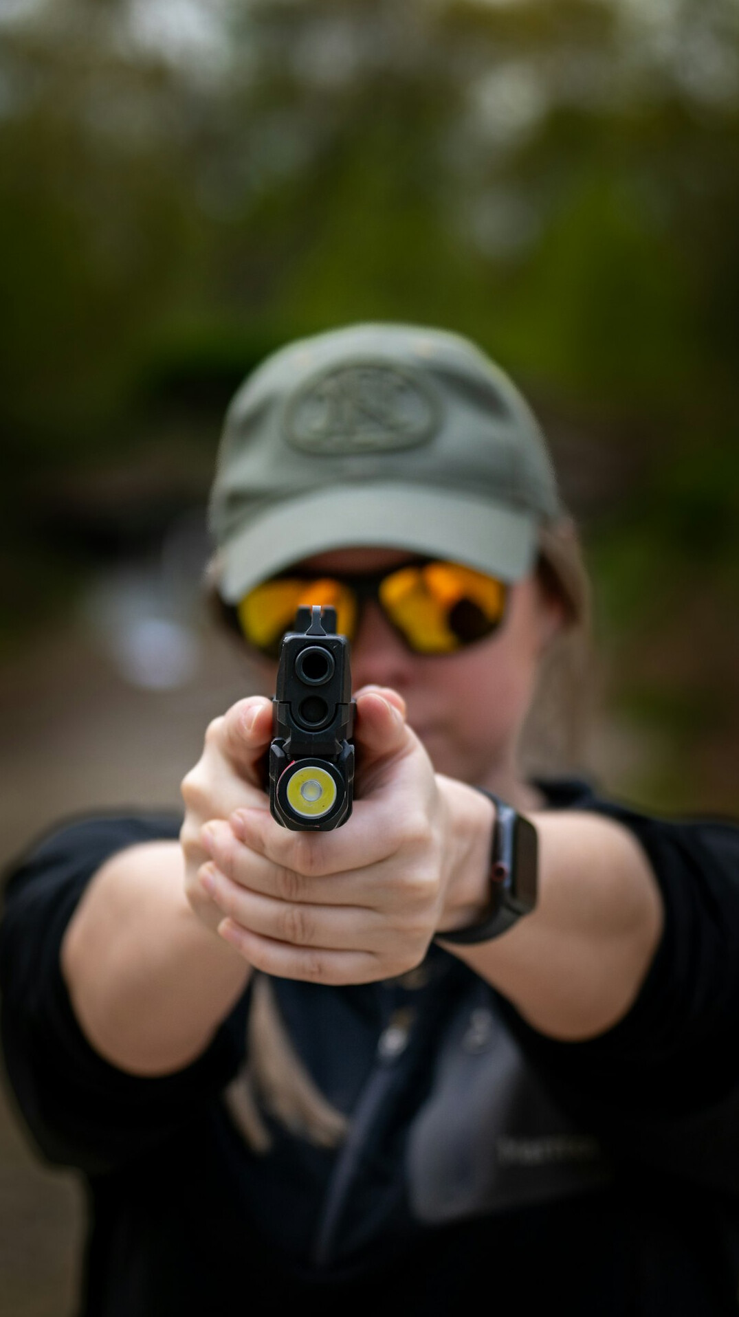 Studio portrait of a Slovenian female training lead